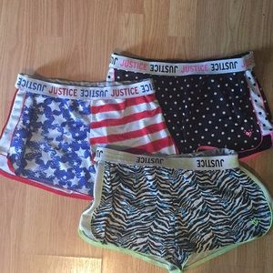 Bundle of Justice shorts